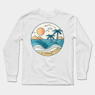 Beach and Surf Time Long Sleeve T-Shirt